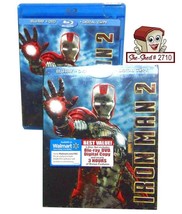 IRON MAN 2 - BlueRay DVD Combo with cover sleeve - used - £3.95 GBP