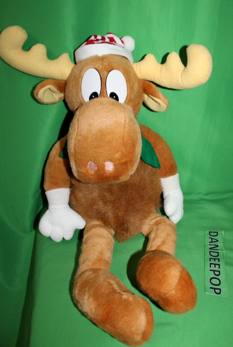 Rocky & Bullwinkle 1996 Macy's Ward Production Large 27" Moose Stuffed Animal - $39.59