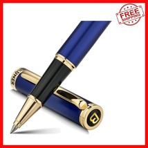 Luxury Rollerball Pen with 24K Gold Trim &amp; Schneider Ink—Perfect for Gif... - $35.63