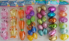Formed, Glitter, Metallic, Glitter, Iridescent Fillable Easter Eggs, Select Type - £2.33 GBP+