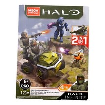 Mega Construx Halo Recon Getaway Building Set 123 pieces Toy New - £21.81 GBP