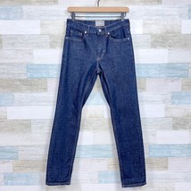 Everlane Slim Straight Leg Stretch Jeans Dark Wash 5 Pocket Denim Mens 2... - £27.60 GBP