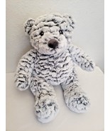 Macys First Impressions Teddy Bear Frosted Grey Plush Stuffed Animal - £17.90 GBP