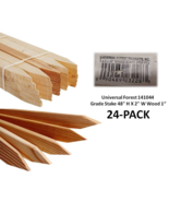 Landscaping Wood Stake 48" H X 2" W x 1“ T (24-PACK), Universal Forest 1... - $55.43