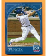 2019 Pete Alonso Topps Now 150 Years of Baseball Card #112 Records   - $10.00