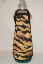 2 X Tiger Skin Print Fabric Dish Soap Bottle Apron 2 PACK - £6.36 GBP