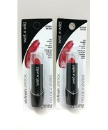 ( LOT 2 ) WET N WILD HOT RED DTC540A Silk Finish Lipstick New-SEALED *FR... - £12.45 GBP