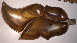 1960&#39;s Vintage Mid Century Genuine Monkey Pod Wood Hand Crafted by Leila... - $20.00