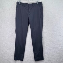 Express Pants Mens 31x30 Charcoal Gray Innovator Dress Trousers Stretch - £17.50 GBP