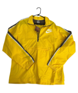 Vintage NIKE Windbreaker Jacket Men&#39;s Large Yellow Gray Tag 2000&#39;s NWT N... - $1,747.02 MXN