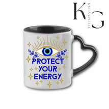Protect Your Energy Ojo Stars Mug - $16.65
