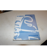2007 Yamaha owners service manual  WR450FW - €23,79 EUR