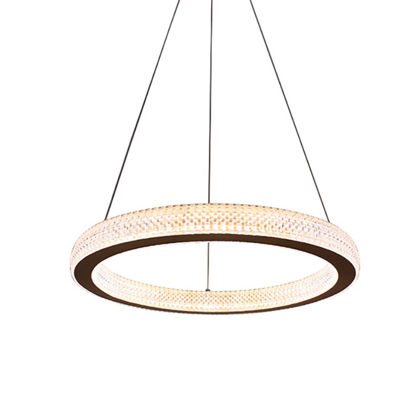  Atmosphere LED Acrylic Chandeliers  Hall Lamp Creative Personality Hanging Ligh - £133.88 GBP