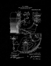 Drum And Cymbal Playing Apparatus Patent Print - Black Matte - £6.35 GBP+