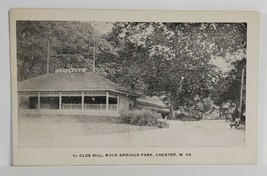 Chester West Virginia Aquarama Water Ride, Old Mill Rock Springs Postcard T6 - £19.57 GBP