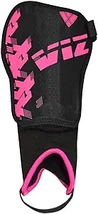 Vizari Napoli Youth Soccer Shin Guards, Pink/Silver, Medium, Comfort and... - $12.99