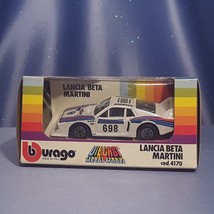 Lancia Beta Martini 1:43 Scale Car by Bburago. - $23.00