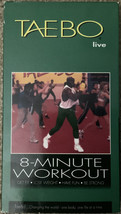 Tae-Bo Live, 8-Minute Workout With Billy Blanks (VHS, 1999) - £6.09 GBP