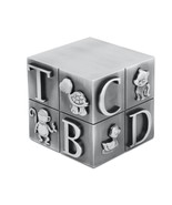 Small/Keepsake 8 Cubic Inch Pewter ABC Block Funeral Cremation Urn for A... - $1,616.42 MXN