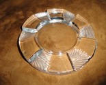 Lalique Cuba Crystal  Ashtray  Measures 6&quot; Diameter - $365.00