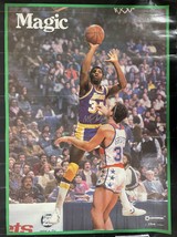 Magic Johnson Signed Autographed Wall Poster Los Angeles Lakers - COA Holograms - £81.18 GBP