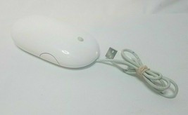 Apple model A1152 USB optical Mighty Mouse small track ball EMC 2058 white  - £54.33 GBP