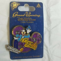 Disney Parks Pin Shanghai Resort Grand Opening Goofy pin New - £19.89 GBP