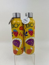 Mainstays 17oz Stainless Steel Double Wall Water Bottle Juicy Sweet! 2 PACK! - £15.91 GBP