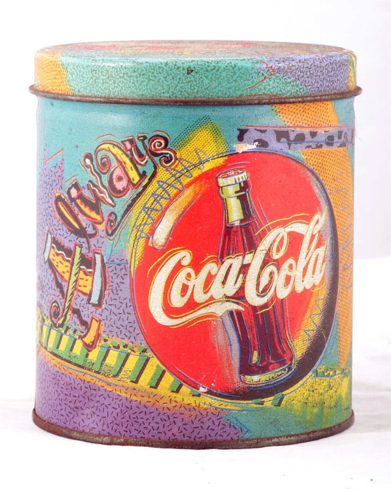 Vintage Always Coca-Cola tin can original retro design Collectible Coca Cola - £14.65 GBP