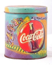 Vintage Always Coca-Cola tin can original retro design Collectible Coca ... - £14.89 GBP
