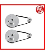 2GT Synchronous Wheel Kit: 20&amp;80 Teeth Aluminum Timing Pulley Set with B... - $575.98 MXN