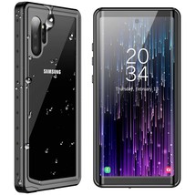 For Samsung Galaxy Note 10+ Plus Waterproof Case, Built-In Screen Protector Fing - £30.80 GBP