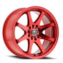 VENOM35 17X8 5114.3/120 +31 73.1 Neon Red - $200.00