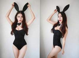 Sexy V-Neck Interest Underwear Rabbit Catwoman Uniform Temptation Jumpsuits Sets - £8.78 GBP