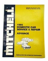 1985 Mitchell Domestic Car Service &amp; Repair Advance Manuals For Automotive Pro. - £12.60 GBP
