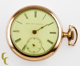 Elgin Open Face Gold Filled Antique Pocket Watch Gr 103 10S 15-Jewel - £449.58 GBP
