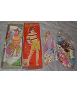 1960&#39;s BARBIE Paper Dolls Magic Stay On  Wardrobe Clothes  - £26.08 GBP