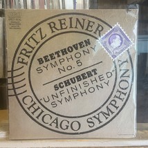 [Classical]~Exc Lp~Fritz Reiner~Beethoven~Schubert~Symphony No 5~Unfinished~1975 - £9.37 GBP