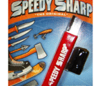 &quot;The Original&quot; Speedy Sharp Carbide Sharpener, Knife Sharpener,  red - £12.54 GBP