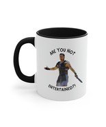 Russell Crowe Gladiator Movie Quote Are you Not Entertained?! Coffee Mug - £17.30 GBP