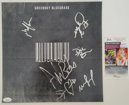 Greensky Bluegrass signed All For Money 12x12 album photo JSA COA autogr... - $247.49