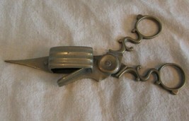 Vintage Brass - Candle Wick Scissor Snuffer Cutters - £14.23 GBP