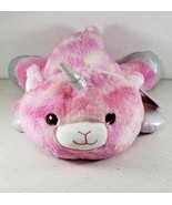 Rainbow Lina Huggapals 14&quot; Plush Llamacorn LLama Sparkle Eyes Kellytoy  NEW - $34.16