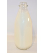 Antique Clear Glass Milk Bottle 1 Pint - £7.12 GBP
