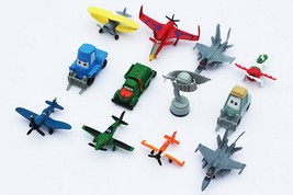 Planes Birthday Cake Toppers  2&quot;X 3-1/2&quot; ( 12- pc Set ) - $19.99