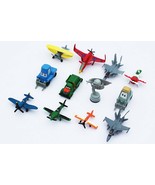 Planes Birthday Cake Toppers  2&quot;X 3-1/2&quot; ( 12- pc Set ) - £15.72 GBP