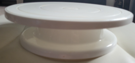 Wilton Revolving Cake Stand 11&quot; Base Plastic Birthday Anniversary Party ... - €11,22 EUR