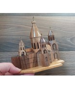 Miniature Cathedral of Etchmiadzin, Armenian Wooden Cathedral, Replica - $80.34 CAD