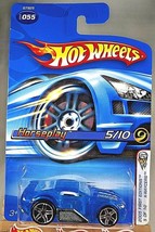 2005 Hot Wheels #55 First Editions X-Raycers 5/10 HORSEPLAY Trans Blue w/Pr5 Sp - £5.78 GBP