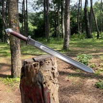 20.5&quot; Viking sword | full tang using sword | Nepali kukri blade | Hand forged sw - £224.05 GBP